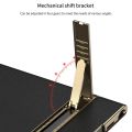 GKK Triumph Ultra-Thin Plain Leather Phone Case with Holder For Samsung Galaxy S24 Ultra 5G.
