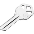 KW1 Brass Blank Key Blanks 100 Pack of Uncut Blank Keys. 