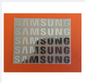 5 pcs Sticker for SAMSUNG Label Aufkleber Badge Logo 30mm x 6mm.