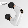 Double Head Massage Gun Beauty Health Mini Fascia Gun For Body Neck Shoulder Leg Deep Tissue Muscle Sport Relaxation Pain Relief. 