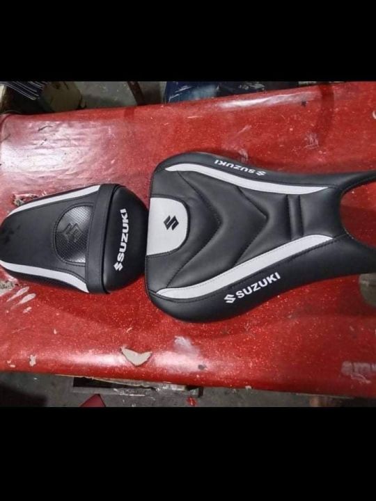 Suzuki sf Fi seat cover modification ass colour | Daraz.com.bd