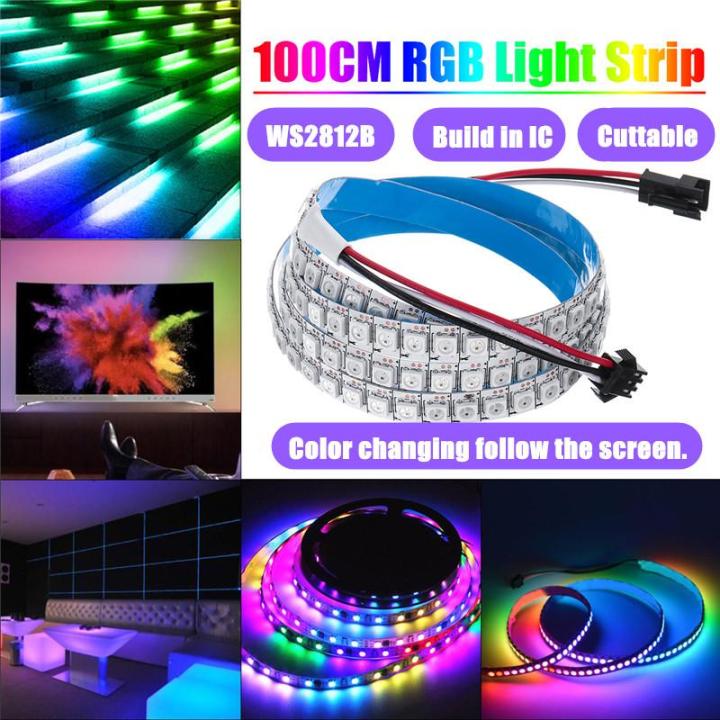 WS2812B%20WS2812%20100CM%20RGB%20144%20LED%205050%20SMD%20Light%20Strip%20Built-In%20IC%20Individual%20Addressable%20KTV%20Hotel%20Bar%20Home%20DIY%20DC%205V%20-%20-%20Image%203