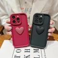 Phone Case for Xiaomi Redmi Note 13 12 12S 9S 11 10 11S 10S 8 7 9 Pro K30 Ultra Mi 14 Pro Cute 3D Love Heart Soft Back Cover. 