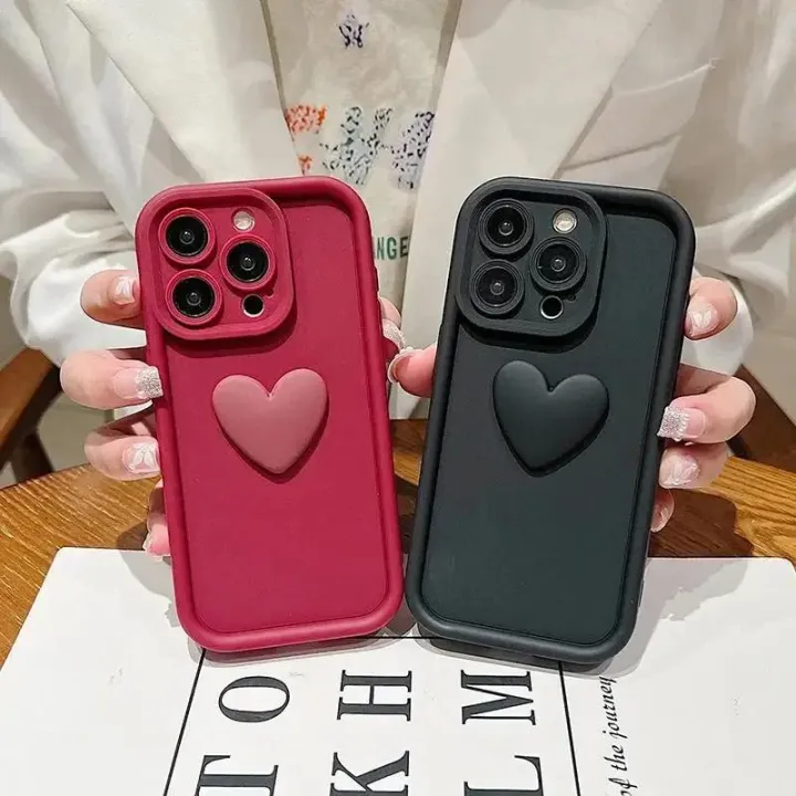 Phone%20Case%20for%20Xiaomi%20Redmi%20Note%2013%2012%2012S%209S%2011%2010%2011S%2010S%208%207%209%20Pro%20K30%20Ultra%20Mi%2014%20Pro%20Cute%203D%20Love%20Heart%20Soft%20Back%20Cover%20-%20Image%202