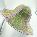 Farming big brim fan hat foldable universal summer cool straw hat fishing hat sunshade hat hat farmer hat straw hat. 