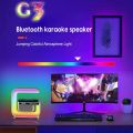 G3 5 In 1 Wireless Charger Bluetooth Speaker Clock With RGB LED Atmosphere Light.