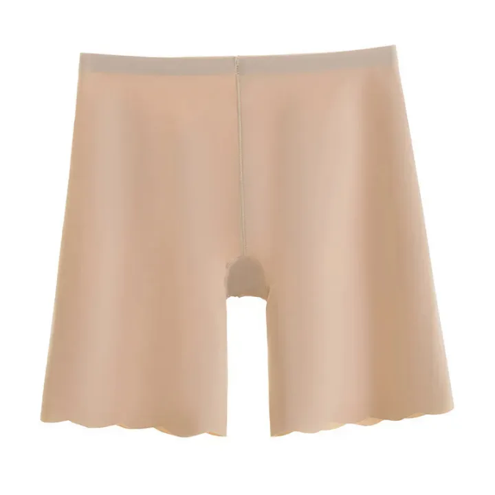Seamless%20Safety%20Shorts%20Panty%20For%20Women%20High%20Waist%20Summer%20Breathable%20Ice%20Silk%20Underwear%20Anti%20Rubbing%20Under%20Skirt%20Boxers%20Female%20-%20Image%205