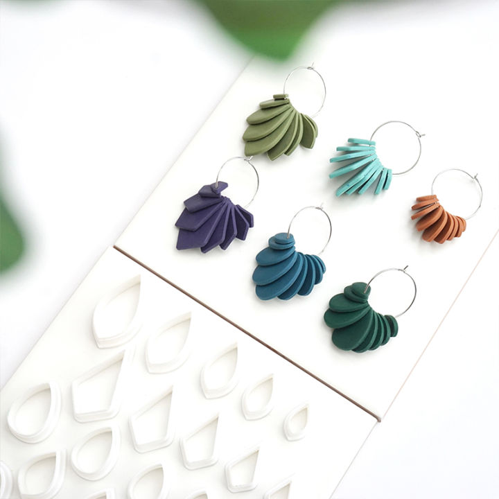 5%20PCS/Set%20Fashion%20Geometric%20Shape%20Polymer%20Clay%20Cutter%20DIY%20Teardrop%20Earring%20Pendant%20Jewelry%20Cutting%20Mold%20Pottery%20Tools%20SnowWhite%20-%20Image%205