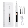 Ultrasonic Dental Scaler + 5D Teeth Whitening Strip Tooth Cleaner Set Calculus Plaque Scaler Tartar Stains Dental Stone Remover.