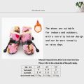 Thickened Super Warm Pet Product Winter Dog Boots Paw Protectors Dog Shoes Cotton Shoes.