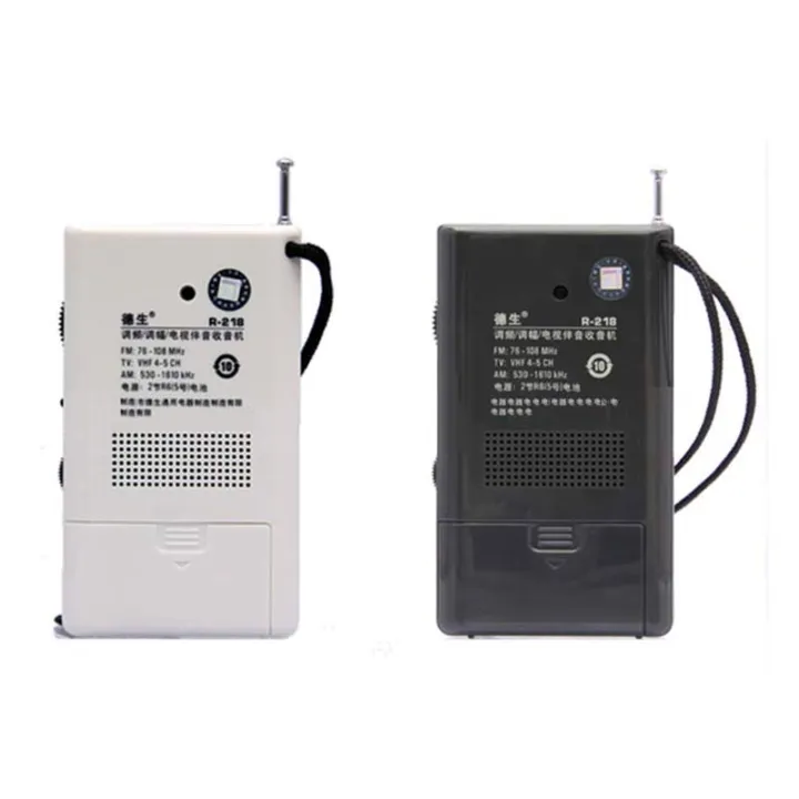 R-218%20AM/FM/TV%20Radio%20Sound%20Pocket%20Receiver%20with%20Built-In%20Speaker%20Portable%20Radio%20FM:76.0-108.0MHz%20Internet%20Radio%20-%20Image%205