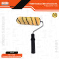 HMBR Cotton Thread Paint Roller 9 Inch – Long Handle & High-Absorbent Cover. 