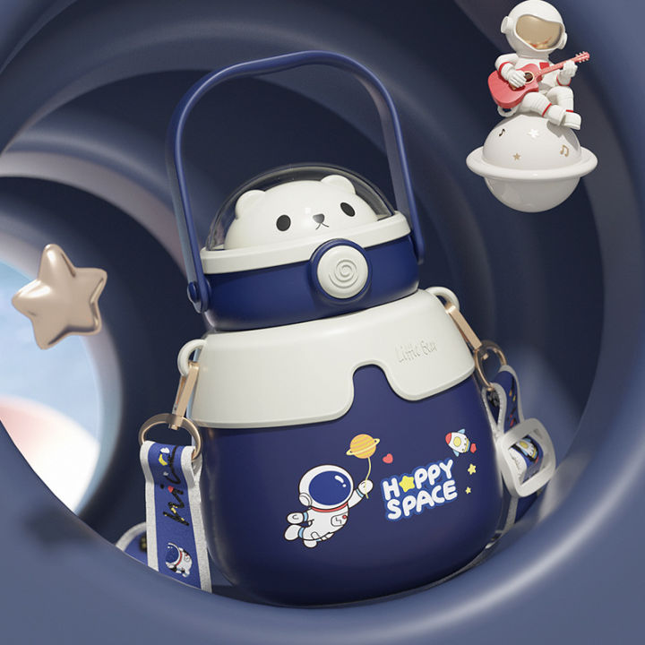 316Children's%20Thermos%20Mug%20Take%20Drinking%20Straw%20Cup%20Primary%20School%20Students%20for%20School%20Girls'%20and%20Boys'%20Baby%20Cute%20Water%20Bottle%20-%20Image%202