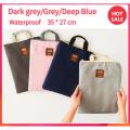 Portable Bag Multifunction A4 Document Storage Bags Portable Oxford Cloth Briefcase Storage Bag Organizer For Files Notebooks Pens Computer. 