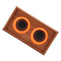 কাঠের টুইটার স্পিকার হাইফাই লসলেস সাউন্ড প্যাসিভ কাঠের ট্রেবল স্পিকার 35W. 