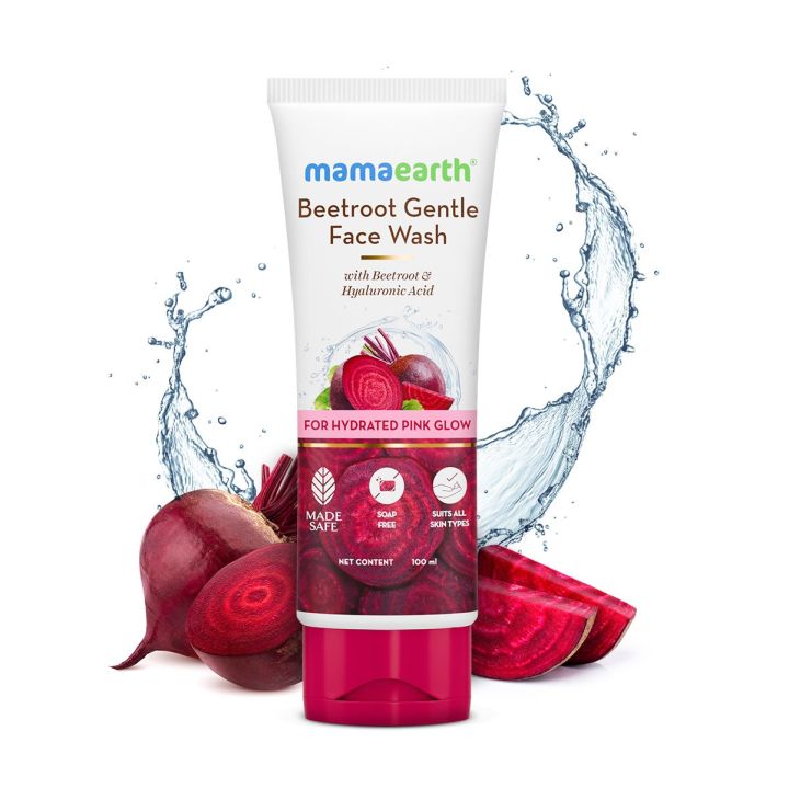 %E3%80%BD%EF%B8%8F%20Mamaearth%20Beetroot%20Gentle%20Face%20Wash%20&%20Hyaluronic%20Acid%20For%20Hydrated%20Pink%20Glow%20-100ml%20-%20Image%202
