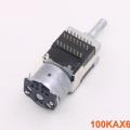 1pcs Japan ALPS Motor Drive Potentiometer 100KAX2 100KAX4 100KAX6 Optional Audio Volume Potentiometer - 100KAX6. 