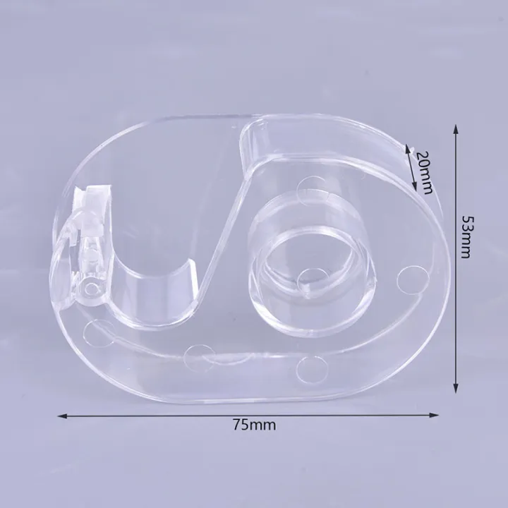 1pc%20Transparent%20Tape%20Dispenser%20Cutting%20Student%20Tape%20Dispenser%20Acrylic%20Stationery%20-%20Image%203