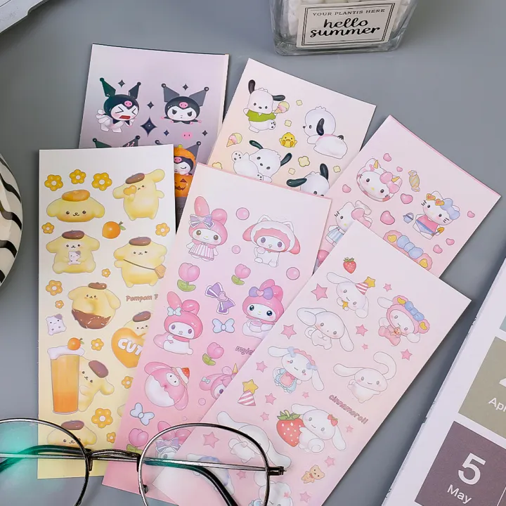 1/2/5PCS%20Cartoon%20Cartoon%20Sticker%20Sanrio%20Modeling%20Sticker%20Goo%20Card%20Decorative%20Sticker%20Handbook%20Material%20Sticker%20Students%20Gift%20-%20Image%204