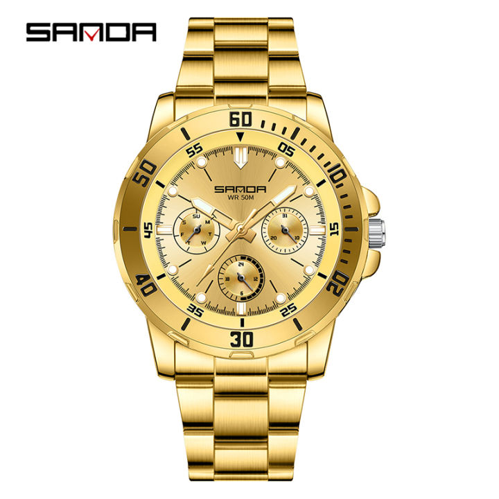 SANDA%20Simple%20Multi%20pointer%20Workplace%20Business%20Personalized%20Quartz%20Watch%20Successful%20Men's%20Watch%20SD3266-4%20-%20Image%208