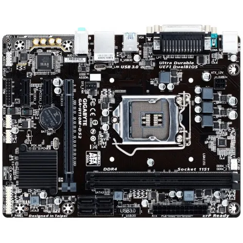 Gigabyte%20GA-H110M-DS2%206/7%20Gen%20Korean%20Motherboard%20-%20Image%206