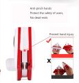 yunyu Double-sided window cleaner, triangular design with 2 m safety rope, no dead angle, large magnetic force for 15-24 mm glass thickness, glass wiper magnetic. 