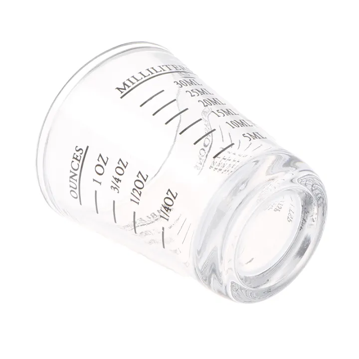1Pc%2030%20ML%20Glass%20Measuring%20Cup%20With%20Scale%20Shot%20Glass%20Liquid%20Glass%20Ounce%20Cup%20-%20Image%202