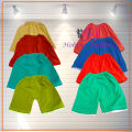8 Pieces One Color Boy Half Pant by Any color. 