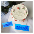 6pcs/set Plastic Letters Mold Happy Birthday Best Wishes Baking Molds Decoration Podazz.