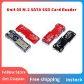 Vlogger Unit 05 M.2 SATA SSD Card Reader Hard Disk Box Dual Protocol USB3.1 Gen2 External Nvme Reader. 