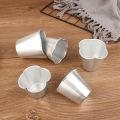 1Pc Flower Shape Pudding Cup Molds Mini Fluted Cake Pans Non-Stick Jelly Mold SUPER BABY.