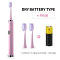【DIV MALL】(NEW) Electric Soft Toothbrush Vibrating Toothbrush AA, 3. 