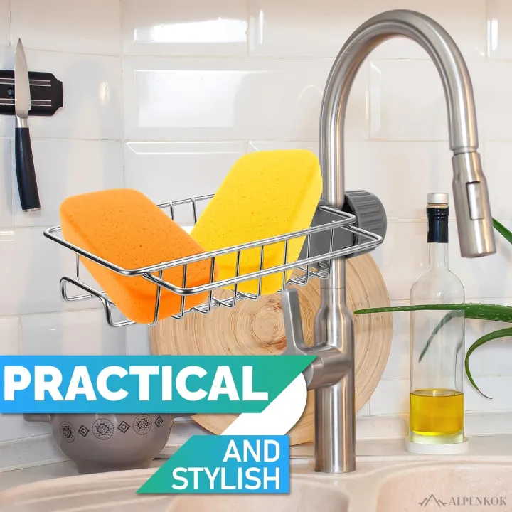 Stainless%20Steel%20Faucet%20Rack%20Kitchen%20Sink%20Organizer%20Holder%20Rustproof%20Space%20Saver%201Pc%20-%20Image%207