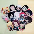 15cm Japan Anime Demon Slayer Akaza Rui Iguro Obanai Tanjirou Kamado Nezuko Agatsuma Zenitsu Plush Toys Doll Peluche Gift. 
