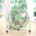Mini USB Fan Portable Fans Metal Cooler Cooling 4 Blades Desktop Mute Fans Silent Universal For Car Notebook Computer Desk Fan. 