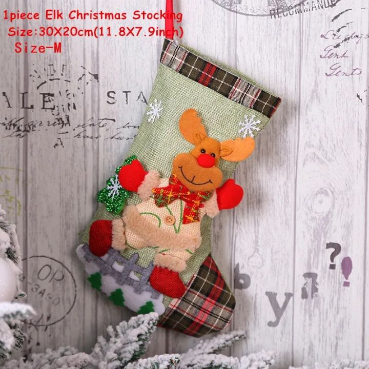 Christmas%20Stocking%20Santa%20Sack%20Gift%20Bag%20Christmas%20Socks%20Christmas%20Decorations%20for%20Home%20Noel%20Decor%20Navidad%20New%20Year%202023%20-%20Image%202