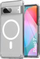 Google Pixel 7 Non-Yellowing Clear Hard Polycarbonate Transparent Back Cover ,Compatible with MagSafe Charging. 