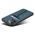 Denior DV Elastic Card Slot PU Back Cover Phone Case For iPhone 15 Pro Max /iPhone 15 Plus.