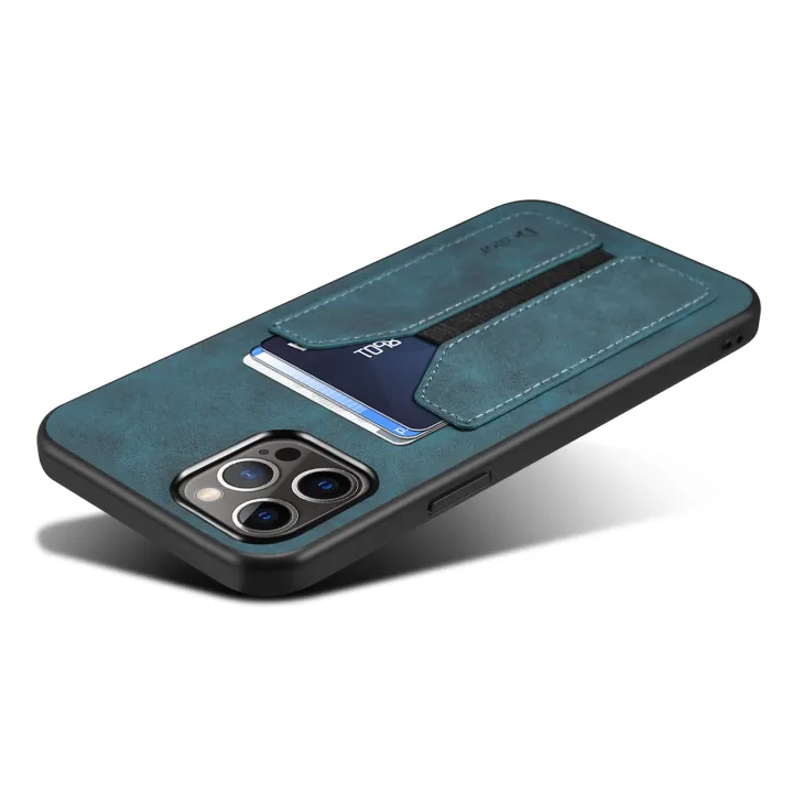 Denior%20DV%20Elastic%20Card%20Slot%20PU%20Back%20Cover%20Phone%20Case%20For%20iPhone%2015%20Pro%20Max%20/iPhone%2015%20Plus%20-%20Image%205