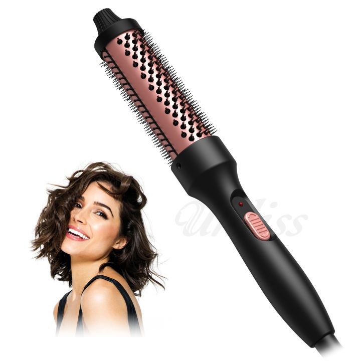 Thermal Brush, Heated Round Brush, 1/2 inch Thermal Round Brush Curling  Iron Brush for Short Long Hair Hair Curling Brush