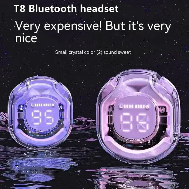 Timack%C2%AE%20Air%20buds%20Air39%20Transparent%20Fashion%20Noise%20Canceling%20Bluetooth%205.3%20Wireless%20Earbuds%20Bluetooth%20Headset%20for%20Xiaomi%20iPhone%20Headphone%20-%20Image%203