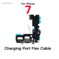 Smalshop Inner Parts Replacement For iPhone 7 Front Camera Charging Dock Luxury Home Button Power Volume Flex Cable Ear Speaker Screws Bracket. 