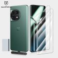 SmartDevil 2 Pcs Soft Hydrogel Film For OnePlus 12 11 10 Pro 9 8 7T Screen Protector Full Coverage Glue Quantum Film HD. 