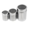 Stainless Steel Chocolate Shaker Cocoa Flour Icing Sugar Powder Coffee Sifter Lid Shaker Cooking Tools Coffee Accessories.
