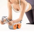Fitness Rebound AB Roller with Elbow Support and Timer.