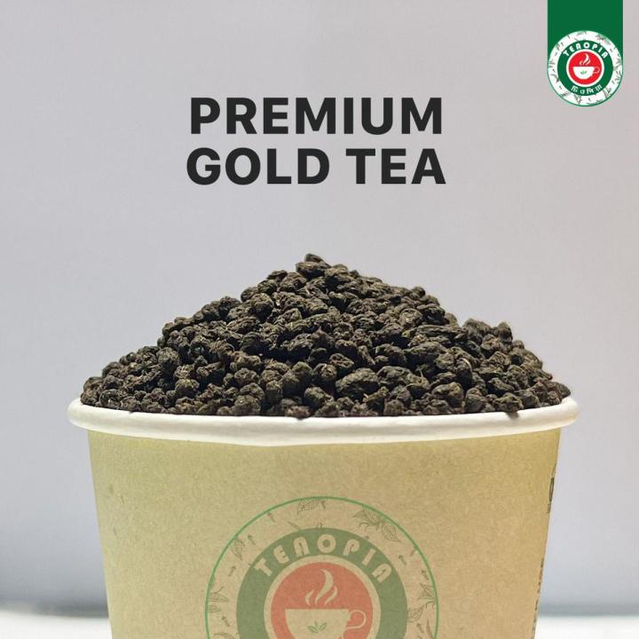 Teaopia Premium Gold Tea 2kg (two - kg) - Big size tea leaf - Best ...