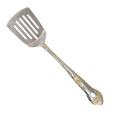 stainless steel spatula spoon golden design heavy quality. 