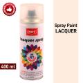 LACQUER Color 190 Spray Paint Clear Varnish 400mL Multipurpose Spray Paint Can Lacquer Color Uses Metal Wood Furniture. 