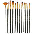 Keep Smiling Artist Paint Brush Mix Set – 12 Pcs Painting Brushes. 