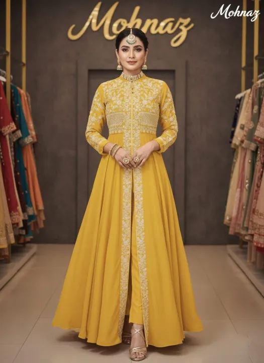 Readymade%20Georgette%20Embroidered%20Party%20Dress100%20-%20Image%202